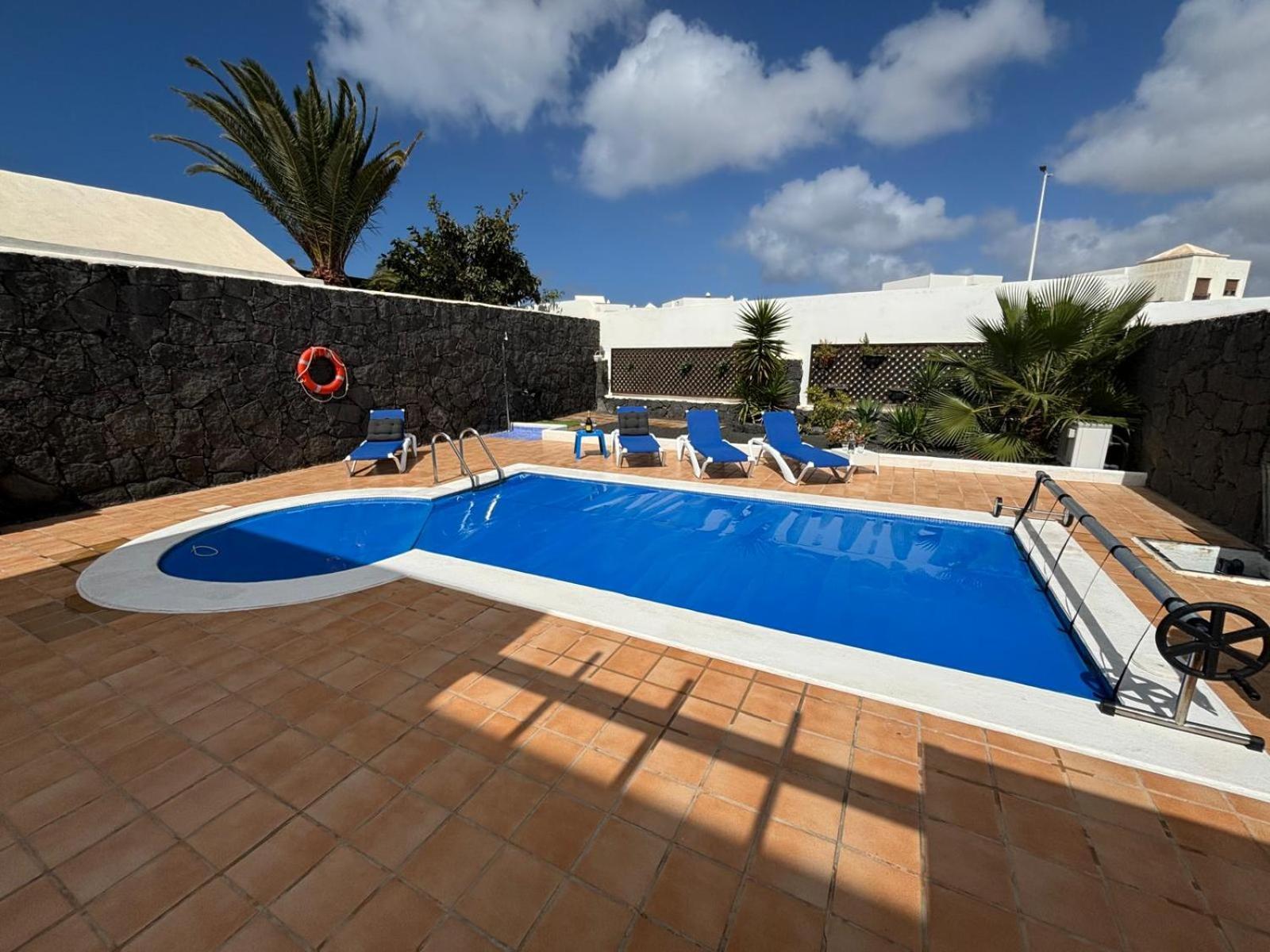 Villa Adel 56, Private Heated Pool, Parking Playa Blanca Dış mekan fotoğraf