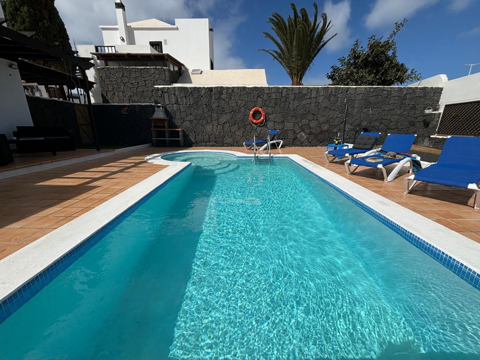 Villa Adel 56, Private Heated Pool, Parking Playa Blanca Dış mekan fotoğraf